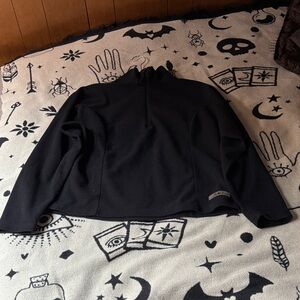 Vintage Black Diamond Black Pullover Fleece